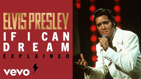 if i can dream elvis meaning|if i can dream wikipedia.